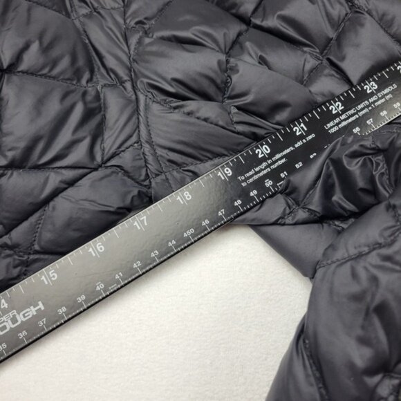 Uniqlo Diamond Quilted Down Coat Women L Long Jacket Lightweight Packable - Picture 9 of 14